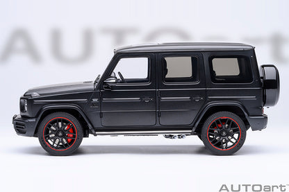 AUTOart 2019 Mercedes-Benz G63 AMG 4x4 G-Class Designo Night Black Magno 1:18