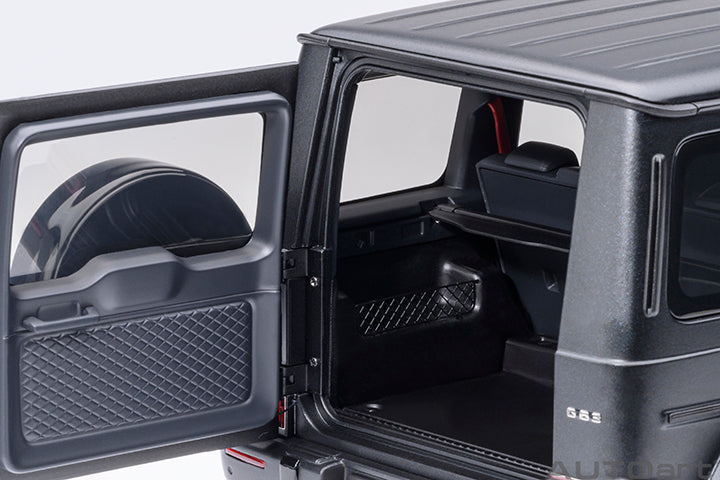 AUTOart 2019 Mercedes-Benz G63 AMG 4x4 G-Class Designo Night Black Magno 1:18