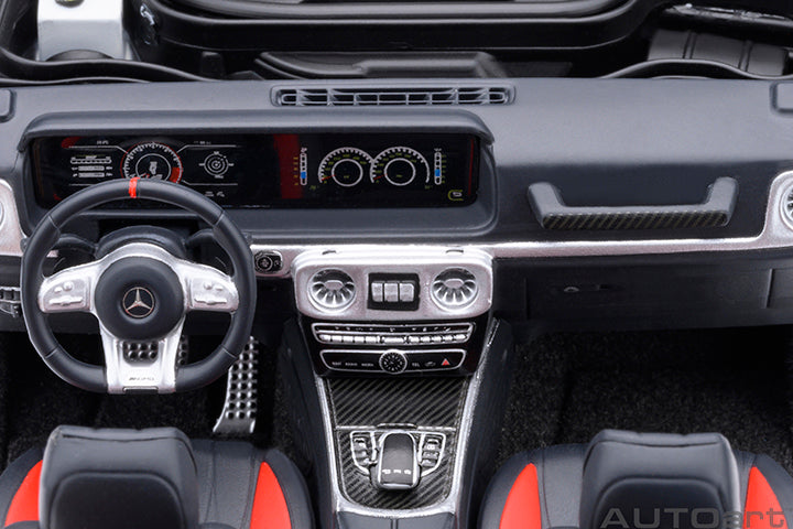 AUTOart 2019 Mercedes-Benz G63 AMG 4x4 G-Class Designo Night Black Magno 1:18