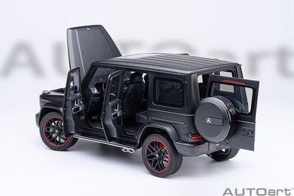 AUTOart 2019 Mercedes-Benz G63 AMG 4x4 G-Class Designo Night Black Magno 1:18