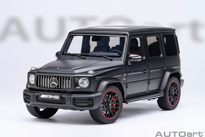 AUTOart 2019 Mercedes-Benz G63 AMG 4x4 G-Class Designo Night Black Magno 1:18