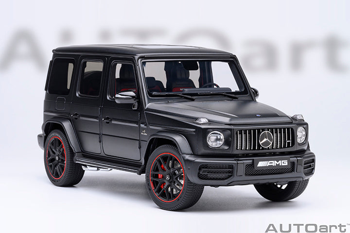 AUTOart 2019 Mercedes-Benz G63 AMG 4x4 G-Class Designo Night Black Magno 1:18