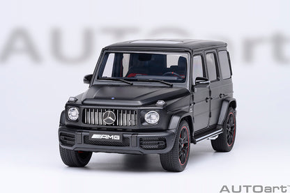 AUTOart 2019 Mercedes-Benz G63 AMG 4x4 G-Class Designo Night Black Magno 1:18