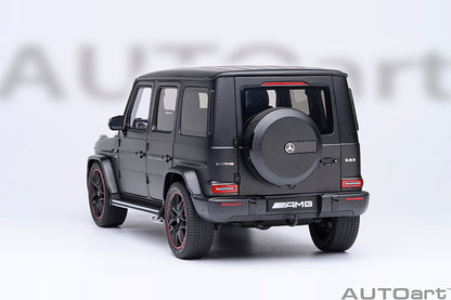 AUTOart 2019 Mercedes-Benz G63 AMG 4x4 G-Class Designo Night Black Magno 1:18