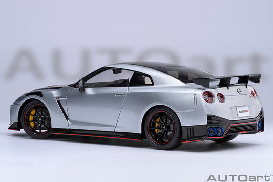 AUTOart 2022 Nissan Skyline GT-R (R35) Nismo Special Edition Ultimate Metal Silver 1:18