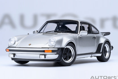 AUTOart Porsche 911 (930) Turbo 3.0 Silver 1:18