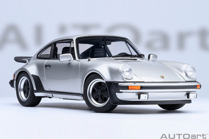 AUTOart Porsche 911 (930) Turbo 3.0 Silver 1:18