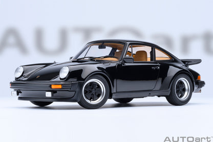 AUTOart Porsche 911 (930) Turbo 3.0 Black 1:18