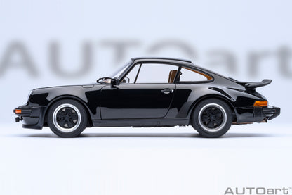 AUTOart Porsche 911 (930) Turbo 3.0 Black 1:18
