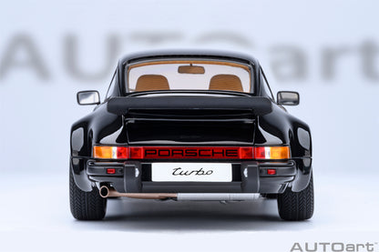 AUTOart Porsche 911 (930) Turbo 3.0 Black 1:18