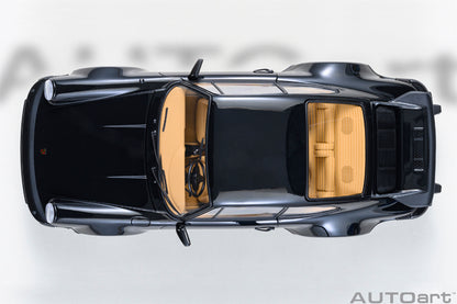 AUTOart Porsche 911 (930) Turbo 3.0 Black 1:18