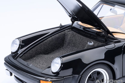 AUTOart Porsche 911 (930) Turbo 3.0 Black 1:18