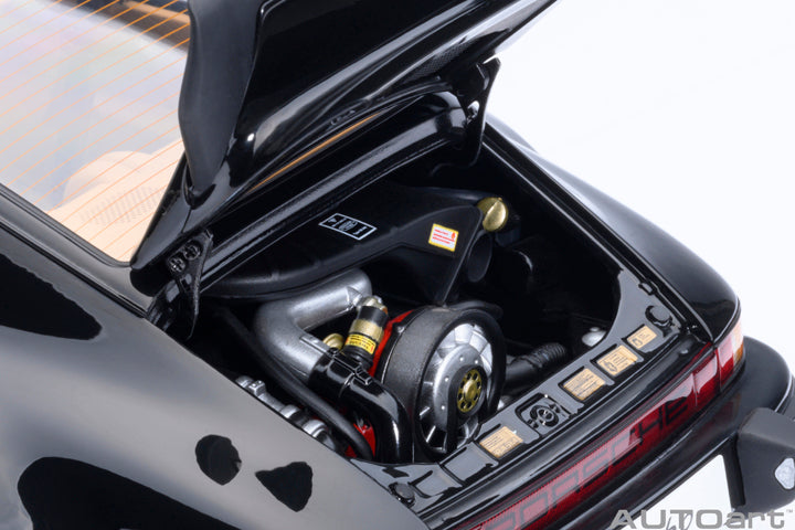 AUTOart Porsche 911 (930) Turbo 3.0 Black 1:18