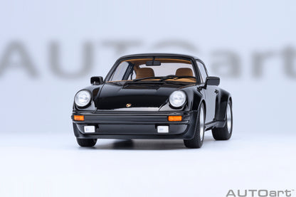 AUTOart Porsche 911 (930) Turbo 3.0 Black 1:18