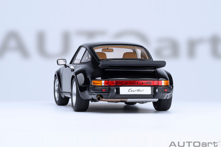 AUTOart Porsche 911 (930) Turbo 3.0 Black 1:18