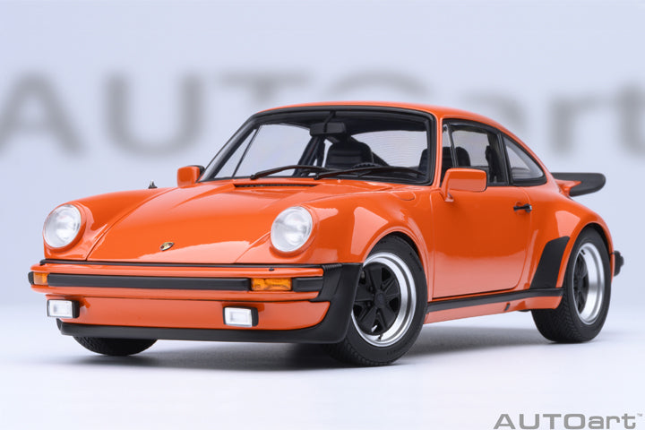 AUTOart Porsche 911 (930) Turbo 3.0 Continental Orange 1:18