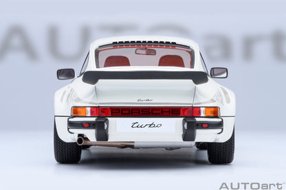 AUTOart Porsche 911 (930) Turbo 3.0 Grand Prix White 1:18