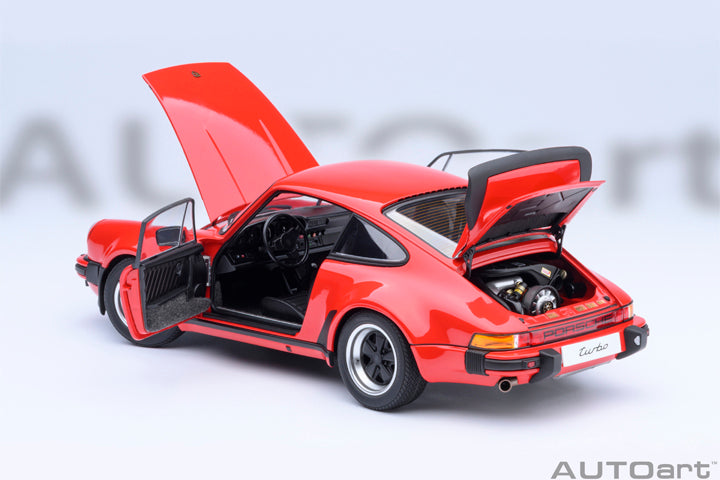 AUTOart Porsche 911 (930) Turbo 3.0 Guards Red 1:18