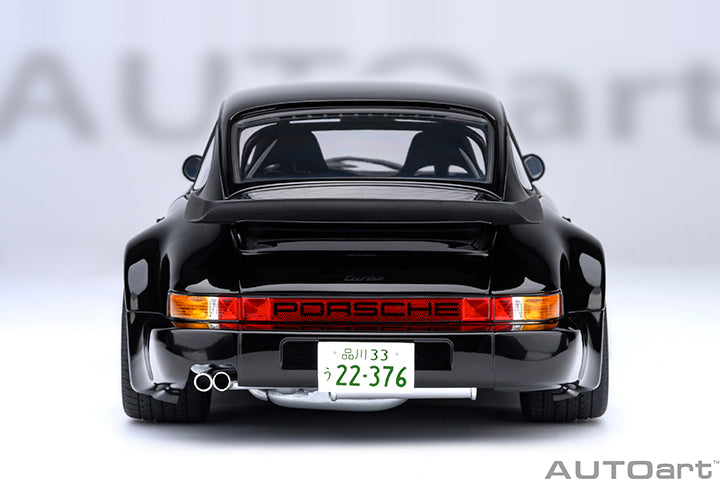 AUTOart Porsche 911 (930) Turbo 'Wangan Midnight" Blackbird Black 1:18
