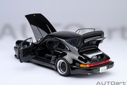 AUTOart Porsche 911 (930) Turbo 'Wangan Midnight" Blackbird Black 1:18