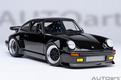 AUTOart Porsche 911 (930) Turbo 'Wangan Midnight" Blackbird Black 1:18