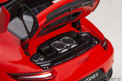 AUTOart Porsche 911 991.2 GT2 RS w/ Weissach Pkg Guards Red 1:18