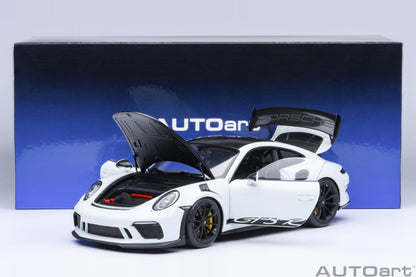 AUTOart Porsche 911 991.2 GT3 RS w/ Weissach Pkg White 1:18