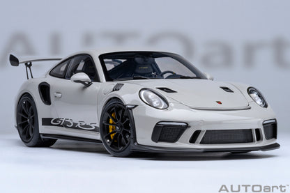 AUTOart Porsche 911 991.2 GT3 RS Chalk (Crayon) Grey 1:18
