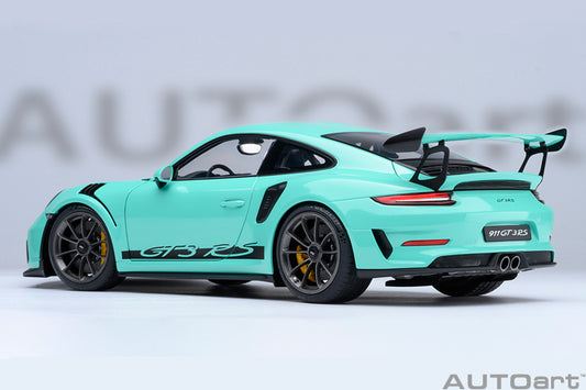 AUTOart Porsche 911 991.2 GT3 RS Mint Green 1:18