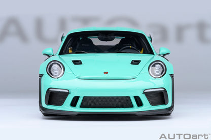 AUTOart Porsche 911 991.2 GT3 RS Mint Green 1:18