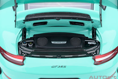AUTOart Porsche 911 991.2 GT3 RS Mint Green 1:18
