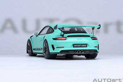 AUTOart Porsche 911 991.2 GT3 RS Mint Green 1:18