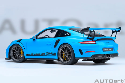 AUTOart Porsche 911 991.2 GT3 RS Riviera Blue 1:18