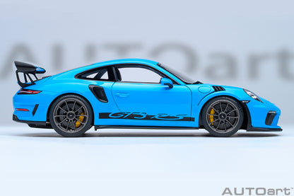 AUTOart Porsche 911 991.2 GT3 RS Riviera Blue 1:18