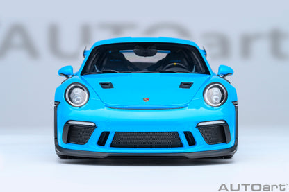 AUTOart Porsche 911 991.2 GT3 RS Riviera Blue 1:18
