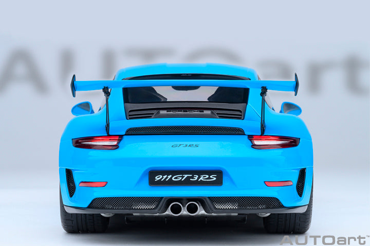 AUTOart Porsche 911 991.2 GT3 RS Riviera Blue 1:18