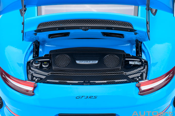 AUTOart Porsche 911 991.2 GT3 RS Riviera Blue 1:18