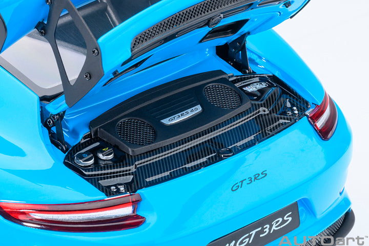 AUTOart Porsche 911 991.2 GT3 RS Riviera Blue 1:18