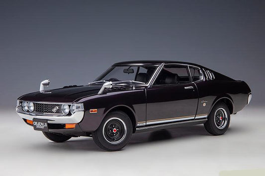 AUTOart 1973 Toyota Celica Liftback 2000GT (RA25) Dark Purple Metallic 1:18