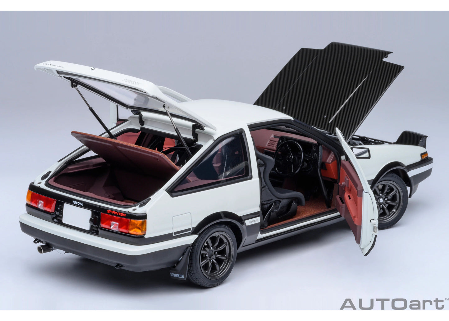 AUTOart Toyota Sprinter Trueno (AE86) "Initial D" 30th Anniversary 1:18