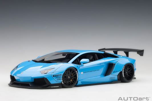 AUTOart Lamborghini Aventador LB Works Metallic Sky Blue 1:18