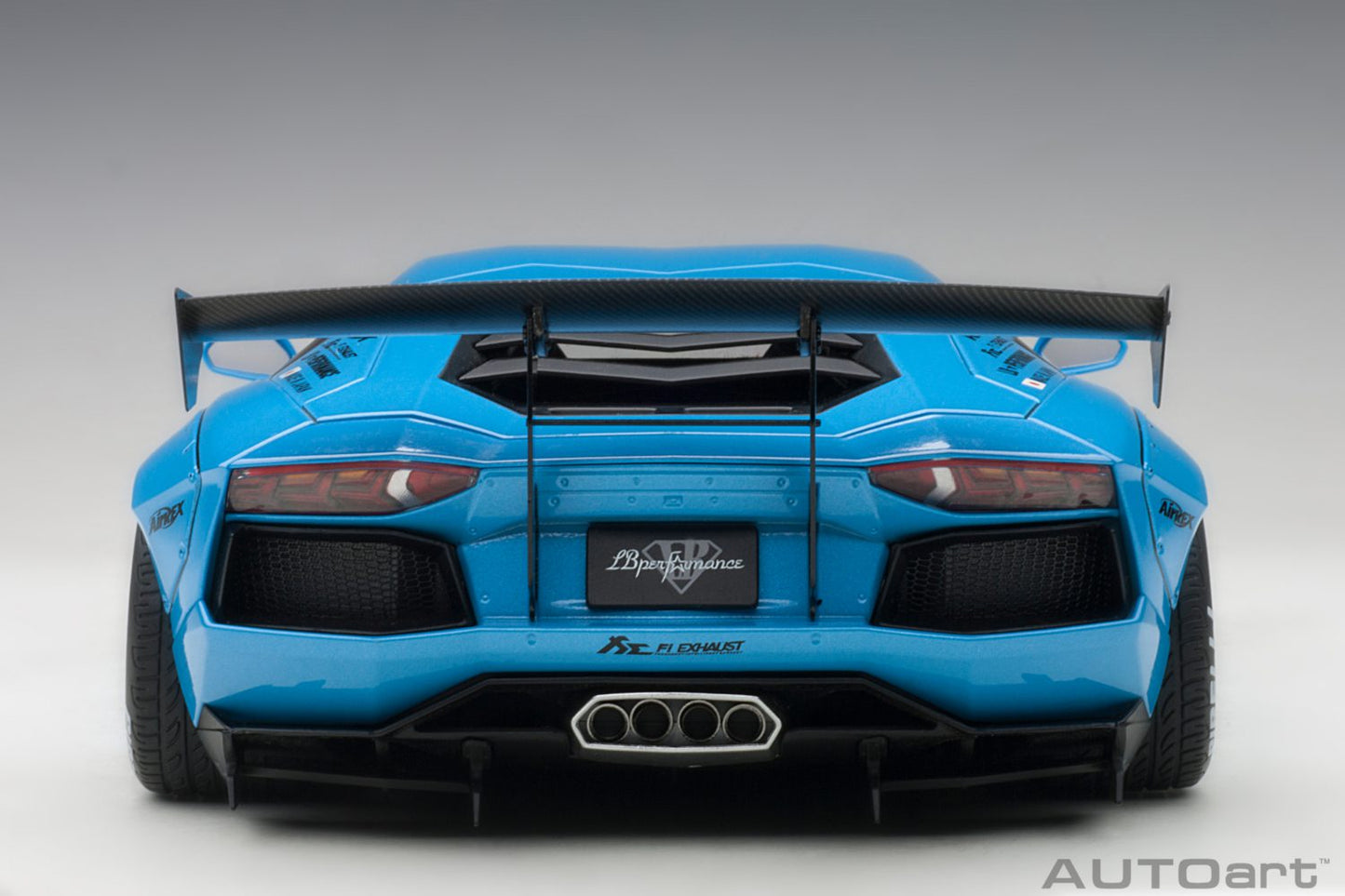 AUTOart Lamborghini Aventador LB Works Metallic Sky Blue 1:18