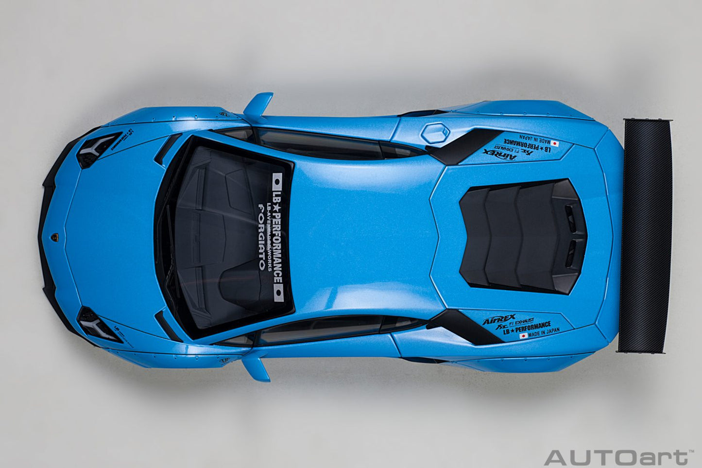 AUTOart Lamborghini Aventador LB Works Metallic Sky Blue 1:18
