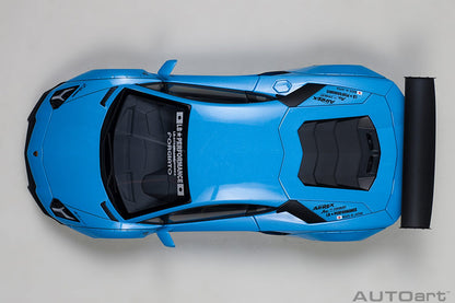 AUTOart Lamborghini Aventador LB Works Metallic Sky Blue 1:18