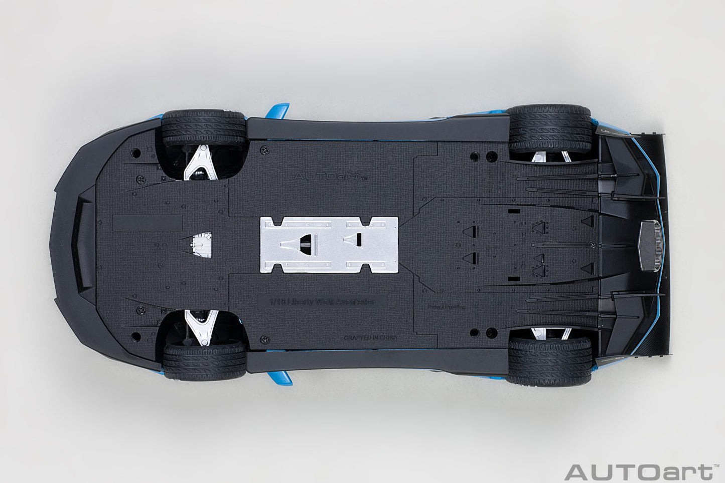 AUTOart Lamborghini Aventador LB Works Metallic Sky Blue 1:18