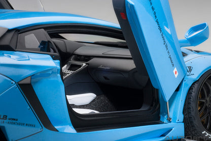 AUTOart Lamborghini Aventador LB Works Metallic Sky Blue 1:18