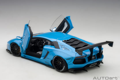 AUTOart Lamborghini Aventador LB Works Metallic Sky Blue 1:18