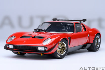 AUTOart Lamborghini Miura SVR Jota Red 1:18