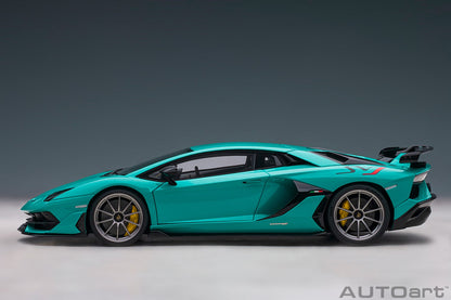 AUTOart Lamborghini Aventador SVJ Blu Glauco (Solid Blue) 1:18