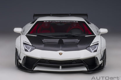 AUTOart Lamborghini Aventador Liberty Walk LB-Works, Limited Edition, Metallic White 1:18